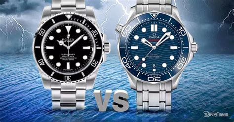 which is better omega seamaster or rolex submariner|Rolex vs Omega Seamaster 300m.